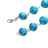 PULSERA Plata Cristal Ojo