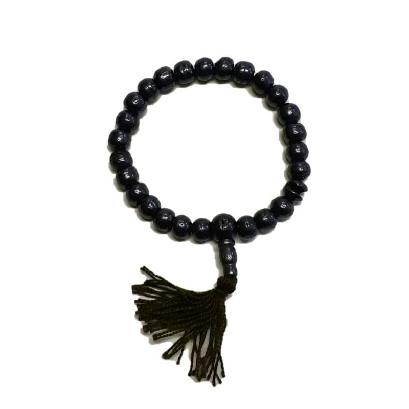 Pulsera Mala tibetana Gri