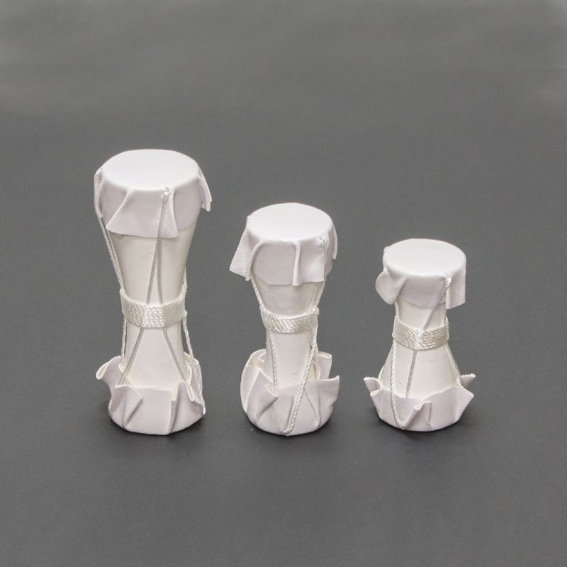 Set 3 Tambor Bata Obatala