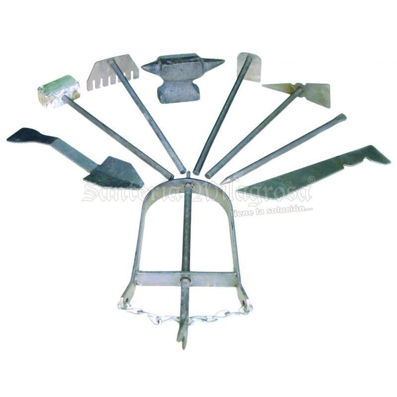 Juego Guerreros Niquelado