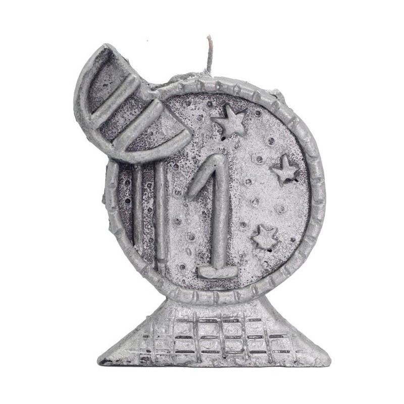 VELA FORMA Euro (Plateado