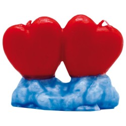 VELA FORMA Corazon Doble