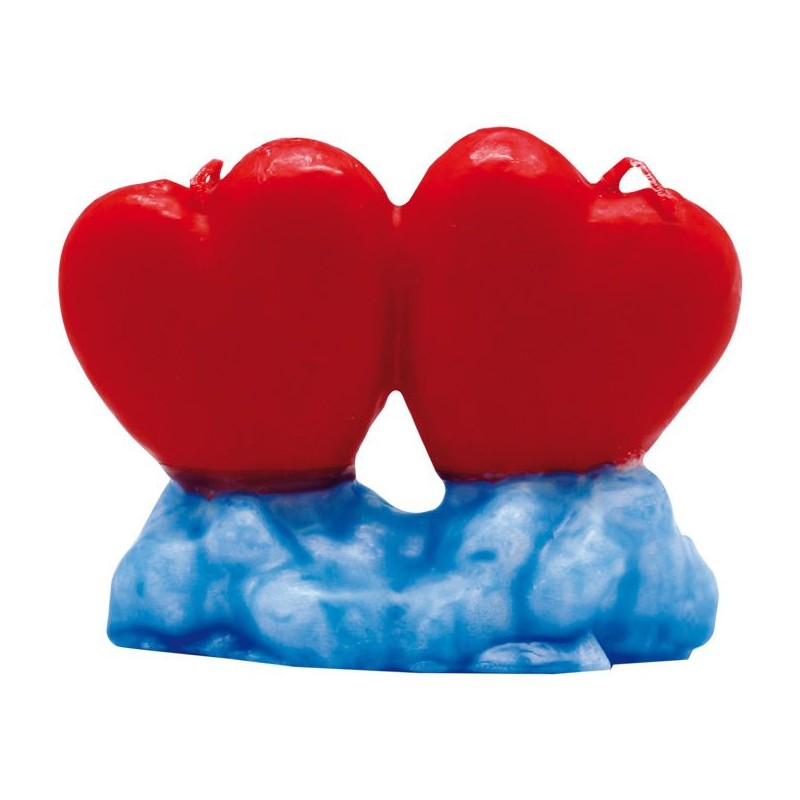 VELA FORMA Corazon Doble