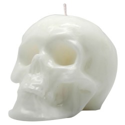 VELA FORMA Craneo 9 cm (Blanco)