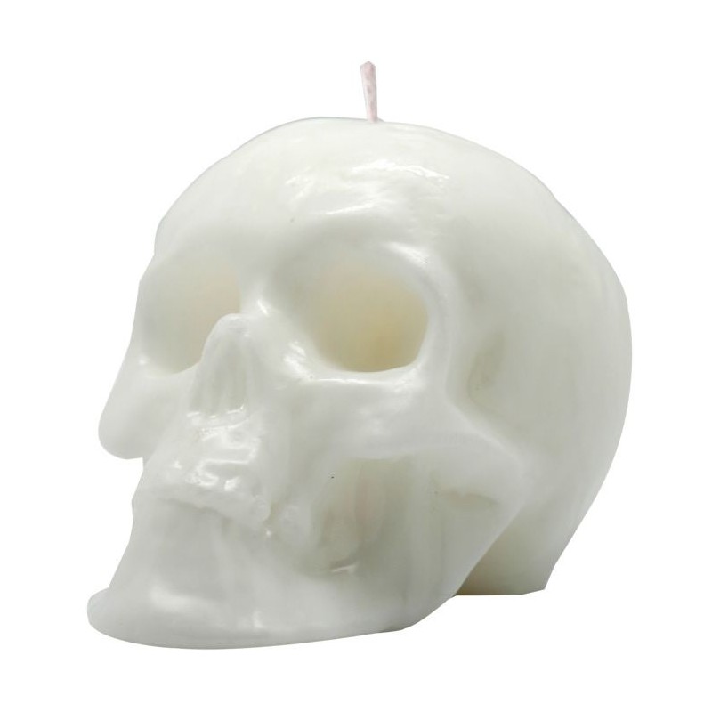 VELA FORMA Craneo 9 cm (Blanco)