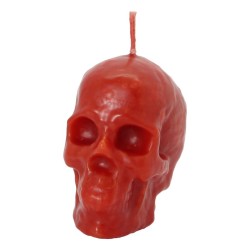 VELA FORMA Craneo 9 cm (Rojo)