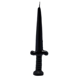 VELA FORMA Espada (Negra)