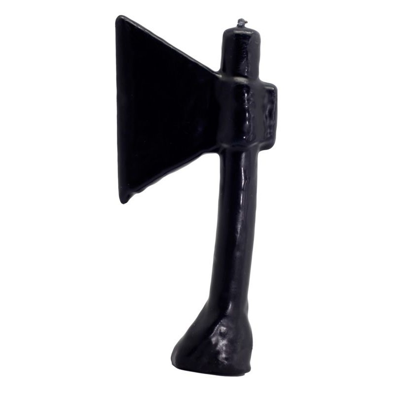 VELA FORMA Hacha (Negro)