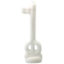 VELA FORMA Llave Blanca