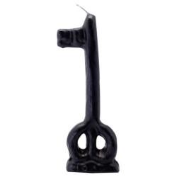 VELA FORMA Llave Negra