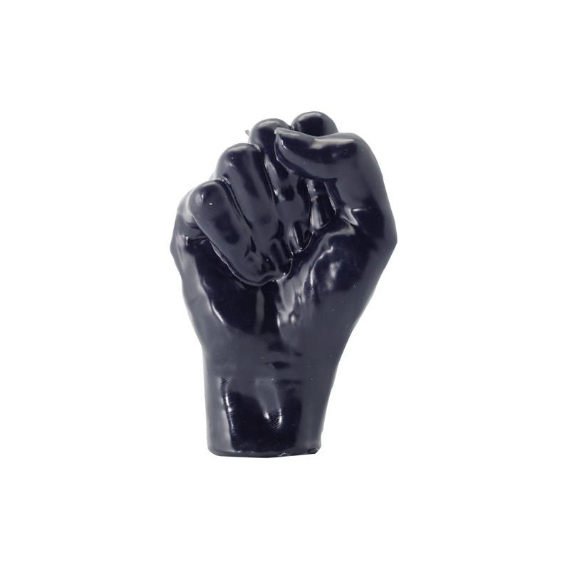 VELAS FORMA MANO (Negra)