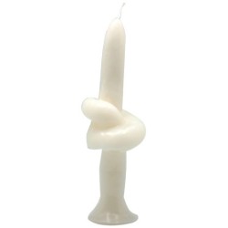 VELA FORMA Nudo Blanco 20