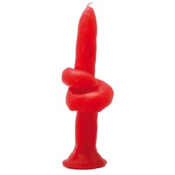 VELA FORMA Nudo Rojo 20 c