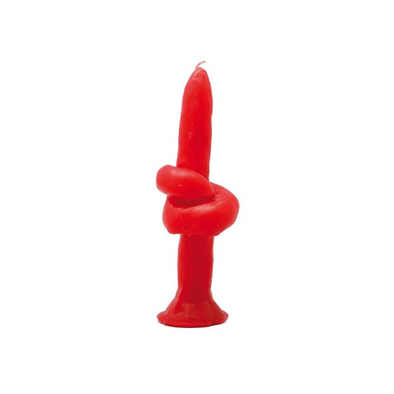 VELA FORMA Nudo Rojo 20 c