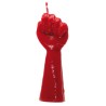 VELA FORMA Puño (Rojo)