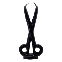 VELA FORMA Tijera (Negro)