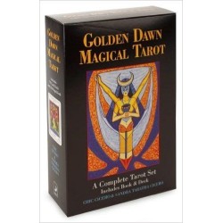 Tarot Golden Dawn Magical - Chic Cicero & Sandra Cicero (2ª Edicion) (Set) (79 Cartas) (EN) (LLW) (Tamaño grande 15,50x23 cm)