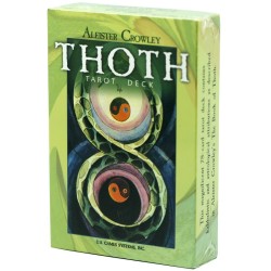 Tarot Aleister Crowley Thoth (Large) (EN) (USG) (14cms x 9,5cms)