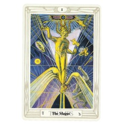 Tarot Aleister Crowley Thoth (Large) (EN) (USG) (14cms x 9,5cms)