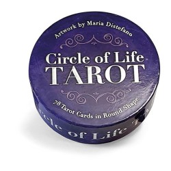 Tarot Circulo de la Vida (Circle of life Tarot) - Maria Distefano -3da Edicion - 2019 (SCA) (cartas redondas) (Multi-Idioma) Lan