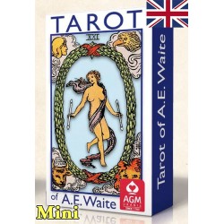 Tarot A. E. Waite & Pamela Colman Smith (Mini) (Rider) (EN) (AGM) Edicion Azul - Lanzamiento en Julio 2017 -