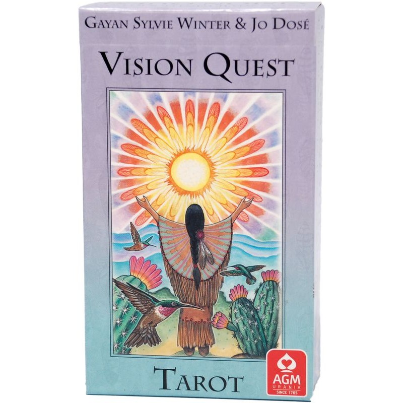 Tarot Vision Quest Tarot - Gayan S. Winter and Jo Dose (PT) (AGM)