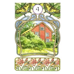 Oraculo Art Nouveau Lenormand (36 Cartas) (6 Idiomas) (Sca)