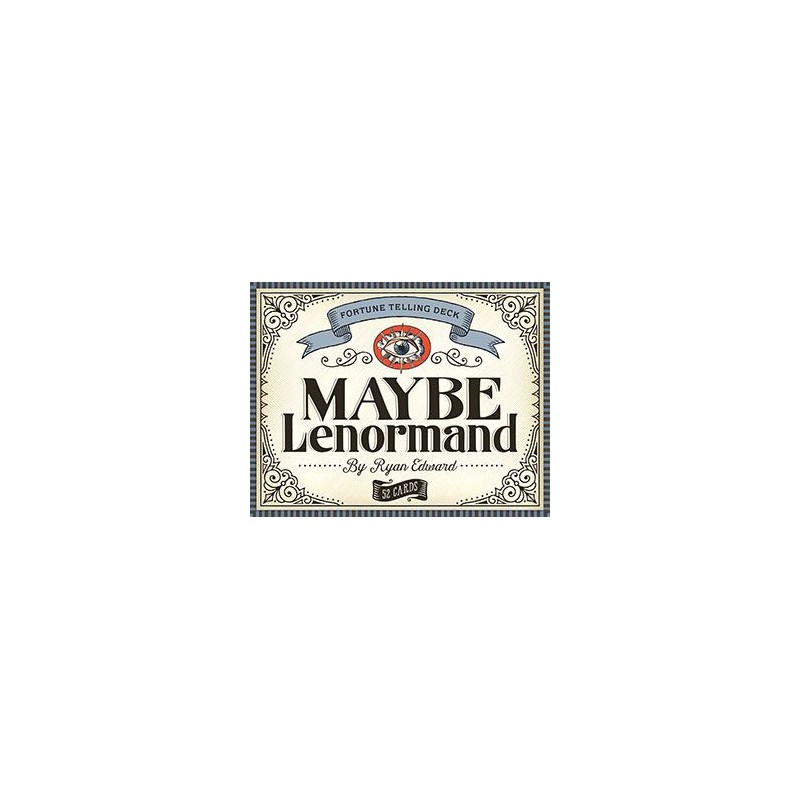 Tarot Maybe Lenormand (52 cartas) (EN) (USG) - Novedad Septiembre 2016 -