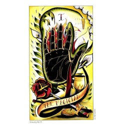 Tarot Eight Coins Tattoo