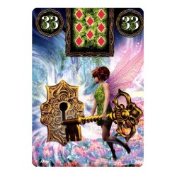Tarot Fairy Lenormand (Oraculo) (36 Cartas) (7 Idiomas) (Sca)