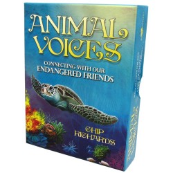 Tarot Animal Voices (Connecting with our Endangered Friends) (En) (Usg) (Bla)