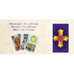 Tarot A. E. Waite & Pamela Colman Smith (Pocket) (Rider) (ES) (AGM) Edicion Azul - Lanzamiento en Julio 2017 -