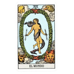 Tarot A. E. Waite & Pamela Colman Smith (Pocket) (Rider) (ES) (AGM) Edicion Azul - Lanzamiento en Julio 2017 -