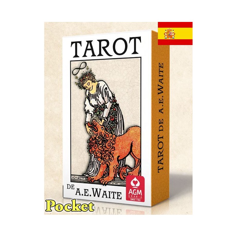Tarot A. E. Waite & Pamela Colman Smith (Pocket) (Premium Edition) (Caja Dura) (Rider) (ES) (AGM) - Lanzamiento Junio 2017 -