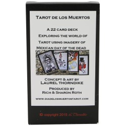 Tarot coleccion Tarot de los Muertos - Laurel Thorndike - 22 Arcanos - 2015