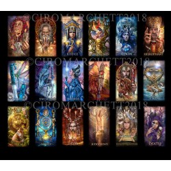 Tarot coleccion Marchetti Tarot standard Edition (gold edging) - Ciro Marchetti (Edición firmada) 2018
