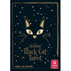 Tarot Golden Black Cat -