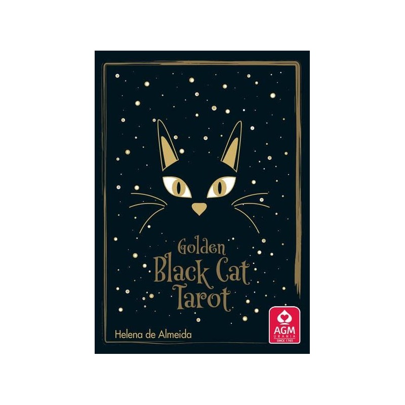 Tarot Golden Black Cat -