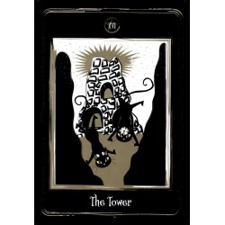 Tarot Golden Black Cat -