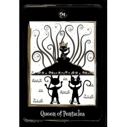 Tarot Golden Black Cat -