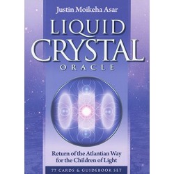 Tarot Liquid Crystal - Justin Moikeha Asar (Oraculo) (Set) (77 Cartas) (EN) (USG) (BLA)
