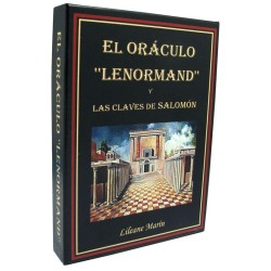 Oraculo Claves de Salomon (Lenormand) - Lilleane Marin (CD + 36 Cartas) (Libro Firmado Autora)
