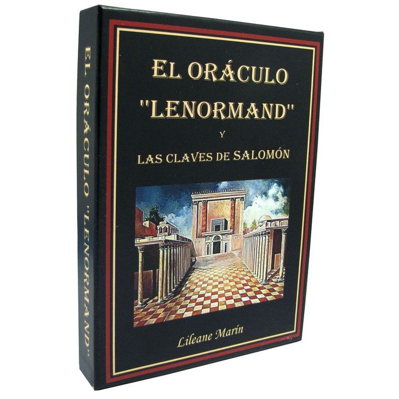 Oraculo Claves de Salomon (Lenormand) - Lilleane Marin (CD + 36 Cartas) (Libro Firmado Autora)