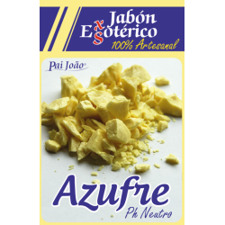 Jabon Azufre Pai Joao 100