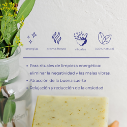 Jabon Ruda con hierba Pai