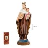 Virgen Del Carmen Base Azul 40 cm
