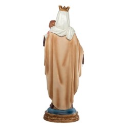 Virgen Del Carmen Base Azul 40 cm
