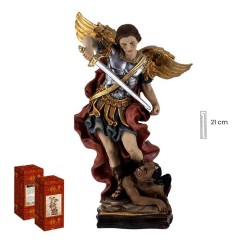 Arcangel San Miguel 20 cm - Resina