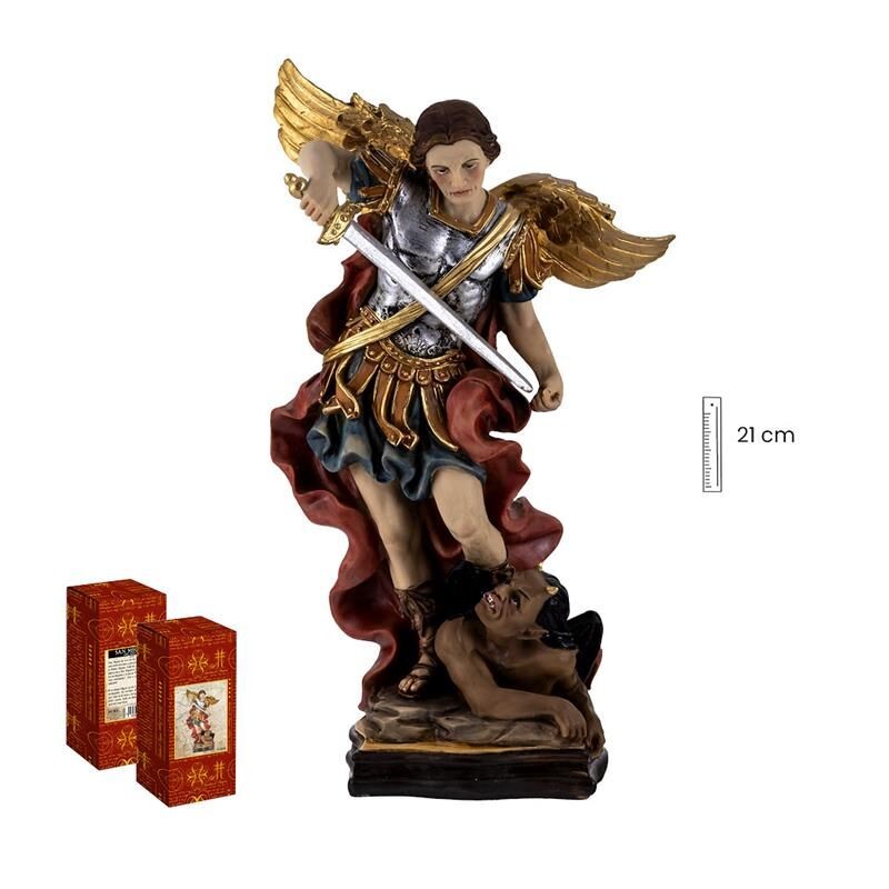 Arcangel San Miguel 20 cm - Resina