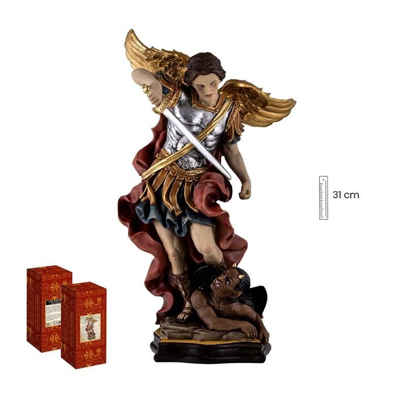 Arcangel San Miguel 30 cm - Resina